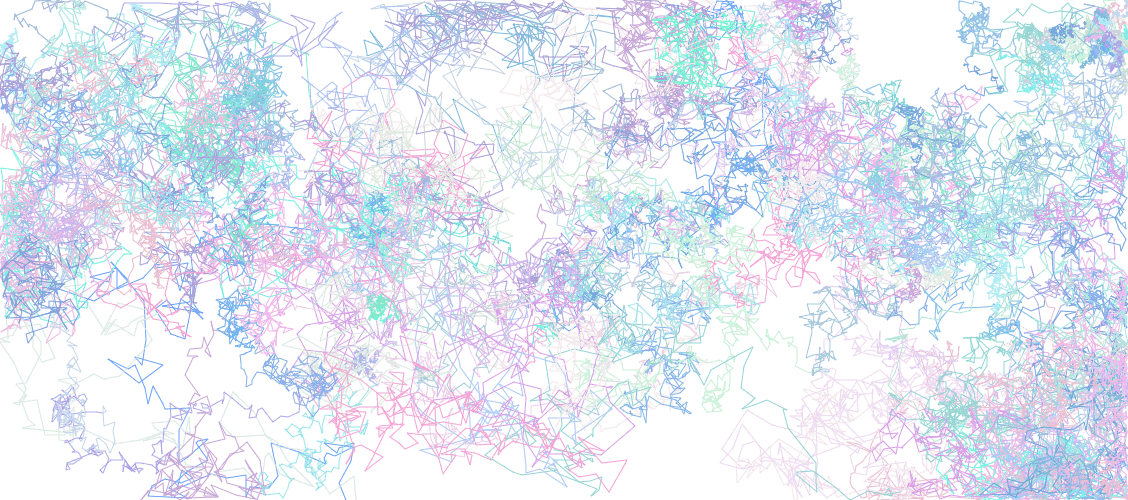 Colorful Brownian Motion